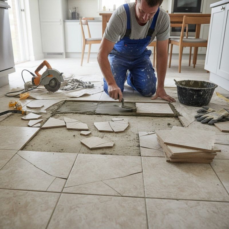 Kitchen Floor Repair
